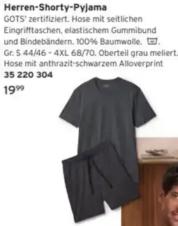 Tchibo Herren-Shorty-Pyjama Angebot