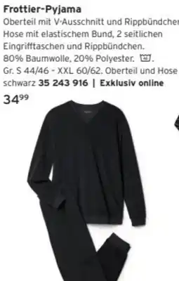 Tchibo Frottier-Pyjama Angebot