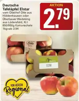 WEZ Deutsche Tafeläpfel Elstar Angebot