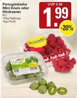 WEZ Portugiesische Mini Kiwis oder Himbeeren Angebot