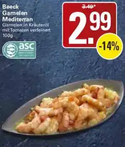 WEZ Beeck Garnelen Mediterran Angebot