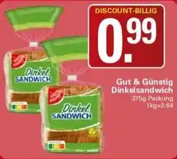 WEZ Dinkel SANDWICH Angebot