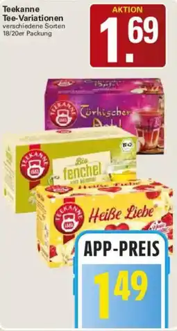 WEZ Teekanne Tee-Variationen Angebot