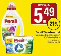 WEZ Persil Waschmittel Angebot