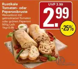 WEZ Rustikale Tomaten- oder Peperonikruste Angebot