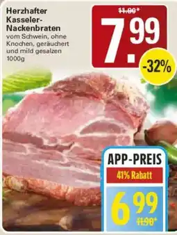 WEZ Herzhafter Kasseler-Nackenbraten Angebot