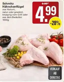 WEZ Schmitz Hähnchenflügel Angebot
