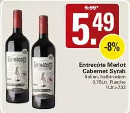 WEZ Entrecôte Merlot Cabernet Syrah Angebot