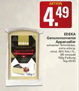 WEZ EDEKA Genussmomente Appenzeller Angebot