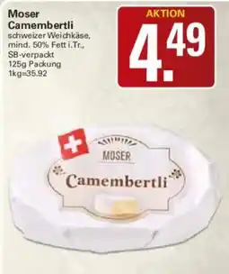 WEZ Moser Camembertli Angebot