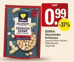 WEZ EDEKA Herzstücke Erdnüsse Angebot