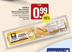 WEZ EDEKA Herzstücke Steinofenbaguette Angebot