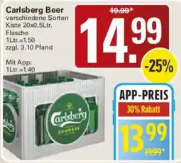 WEZ Carlsberg Beer Angebot