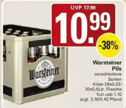 WEZ Warsteiner Pils Angebot