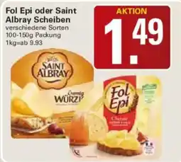 WEZ Fol Epi oder Saint Albray Scheiben Angebot
