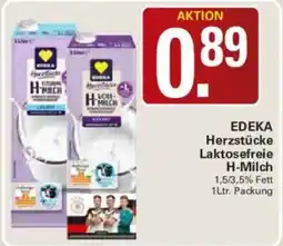 WEZ EDEKA Herzstücke Laktosefreie H-Milch Angebot
