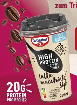 WEZ Dr.Oetker High Protein Coffee Drink Latte Macchiato Style Angebot