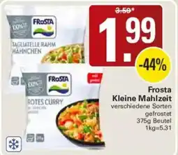 WEZ Frosta Kleine Mahlzeit Angebot