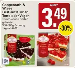 WEZ Coppenrath & Wiese Lust auf Kuchen, Torte oder Vegan Angebot