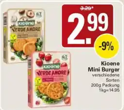 WEZ Kioene Mini Burger Angebot