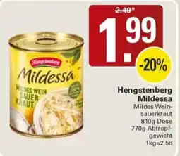 WEZ Hengstenberg Mildessa Angebot
