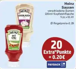 WEZ Heinz Saucen Angebot