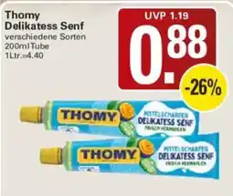 WEZ Thomy Delikatess Senf Angebot