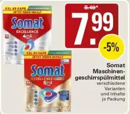 WEZ Somat Maschinen-geschirrspülmittel Angebot