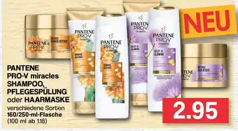 Famila Nord West Pantene Pro-V Miracles Shampoo, Pflegespülung oder Haarmaske 160/250ml Angebot