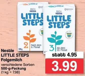 Famila Nord West Nestle Little Steps Folgemilch 500g Angebot