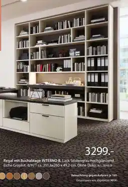 Zurbrüggen Regal mit Buchablage INTERNO B Angebot