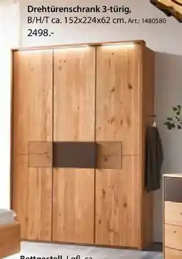Zurbrüggen Drehtürenschrank 3-türig Angebot