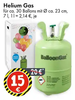 TEDi Helium Gas BalloonGaz Angebot