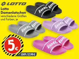 TEDi Lotto Damenlatschen Angebot