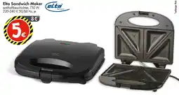TEDi Elta Sandwich Maker Angebot