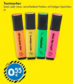 TEDi Textmarker Angebot