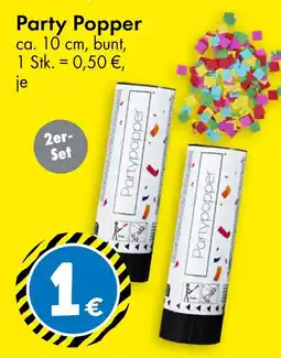TEDi Party Popper Angebot