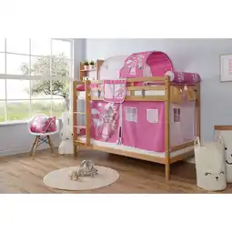Netto Marken-Discount TiCAA Etagenbett Rene Buche Natur Angebot