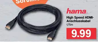 Famila Nord West Hama High Speed HDMI Anschlusskabel Angebot