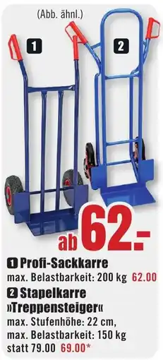 B1 Discount Baumarkt Profi-Sackkarre Angebot