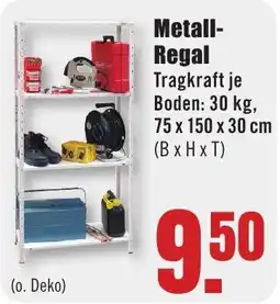 B1 Discount Baumarkt Metall-Regal Angebot