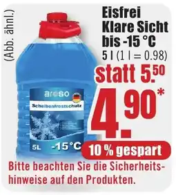 B1 Discount Baumarkt Eisfrei Klare Sicht Scheibenfrostschutz Angebot