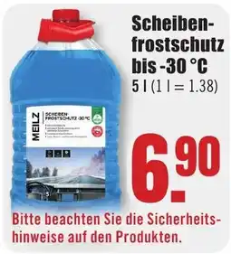 B1 Discount Baumarkt MEILZ Scheibenfrostschutz 30°C Angebot
