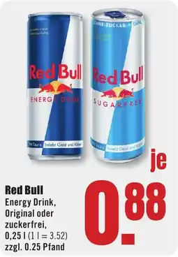 B1 Discount Baumarkt Red Bull Energy Drink Angebot