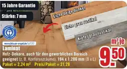 B1 Discount Baumarkt Laminat Angebot