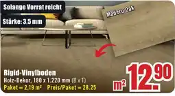 B1 Discount Baumarkt Rigid-Vinylboden Angebot