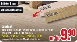 B1 Discount Baumarkt Laminat Angebot
