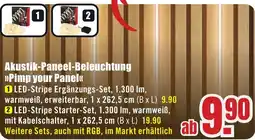 B1 Discount Baumarkt Akustik-Paneel-Beleuchtung »Pimp your Panel« Angebot