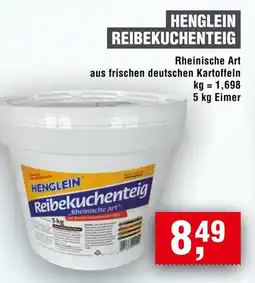 Handelshof Henglein Reibekuchenteig Angebot