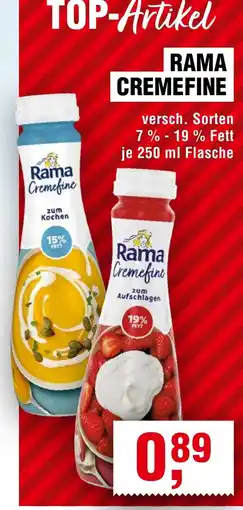 Handelshof Rama Cremefine Angebot